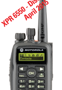 MOTOROLA XPR 6550